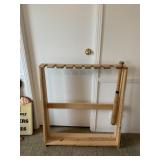 BAT HOLDER & BAT 37" H X 33" W