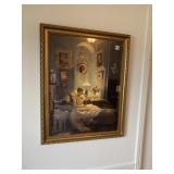 PRINT VICTORIAN LADY 29.5 H X 24 W