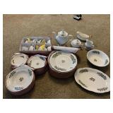 WAWEL DINNERWARE SERVICE FOR 8, INCLUDING TEA