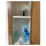 COKE GLASSES SMALL & OTHER GLASSWARE