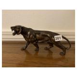 METAL TIGER 11" L X 5.5" H MARKED JB 3111 ON BASE
