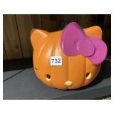LIGHT UP KITTY PUMPKIN