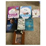 BOOKS, BARACK OBAMA, YODA THE CAT, ETC.