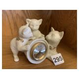 LENOX CAT CLOCK