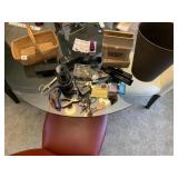 BASKET, ELECTRIC PENCIL SHARPENER, STAPLER, ETC.