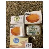 PEARS SOAP, CLEARLY NATURAL, WHITE RAIN,