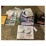ASSORTED RELOADING BOOKS AND HANDGUN MANUALS