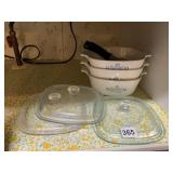 CORNING WARE CASSEROLES