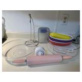 ROLLING PIN, CORN HOLDERS, ETC.