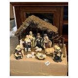 MANGER & NATIVITY SET