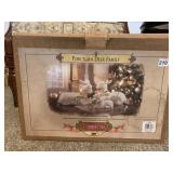 DEER FIGURINES PORCELAIN GRANDEUR NOEL