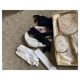 MIRROR & BRUSH DRESSER SET, GLOVES