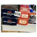 PRIMERS AND LEAD BULLETS