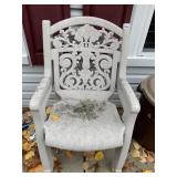 TWO STURDY PLASTIC CHAIRS