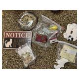 CAT SIGN, COLLECTOR PLATES