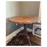 TILT TOP PARLOR TABLE CLAW AND BALL FEET 33" R X