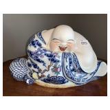 LAUGHING BUDDHA 18" W X 11" H