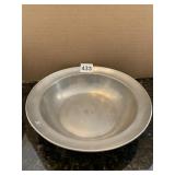 PEWTER 9" BOWL