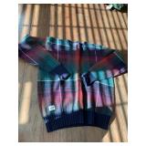 POLO M PLAID SWEATER