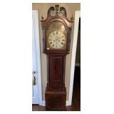 EXCEPTIONAL P.T. WATT GRANDFATHER CLOCK 86.5