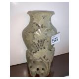 SOAPSTONE VASE 7.5" H VASE