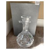 WATERFORD DECANTER W/ BOX ENGRAVED KILTIE