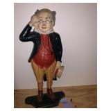 CAST IRON DOOR STOP ORIGINAL PAINT