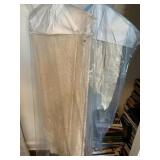 DRYCLEANED LACE DRAPERIES