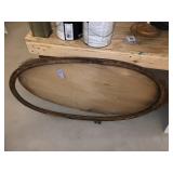 OVAL PICTURE FRAME