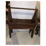 ANTIQUE COBBLERS TOOL HOLDER OR USE A PLANTER