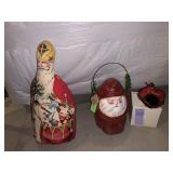 SANTA DECORATION, ORNAMENT AND STUFFED SANTA