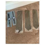 VIAGRA 3 NEW TIES AND 2 WATCHES