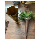METAL PLANTER AND NOSE GAY ARRANGEMENT