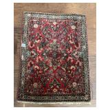 BASIRAN SUPER SAROUK HANDMADE PRAYER RUG 31" X