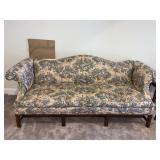 CARL RIST AND SON HUMPBACK SOFA W/ ARM PROTECTORS