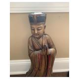 ORIENTAL COMPOSITION 19" H FIGURE