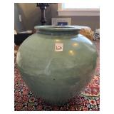 12" GLAZED POTTERY VASE