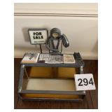 STAINED GLASS BUSINESS CARD HOLDER