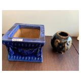 BLUE PLANTER, ELEPHANT JUG