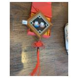 FRAMED IN SHADOW BOX CHINESE BOY AND GIRL IN OB