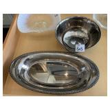 SILVERPLATE BOWL ENGRAVED COUNTRY CLUB