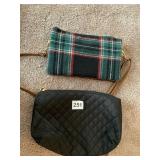TWO PURSES JEN & CO AND COSMETIC BAG