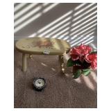 SILK ROSE PLANT, STOOL