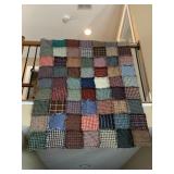 PATCHWORK QUILT 46" X 60"