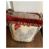 ROOSTER PILLOW TIE TOP