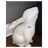 CERAMIC BUNNY 12" H