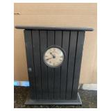 2 DOOR CABINET W/ KEY HOLDER INSIDE 12" H X 9" W