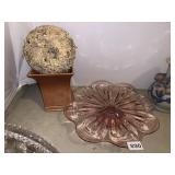 PINK PEDESTAL CAKE DISH