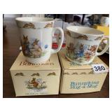BUNNYKINS MUG ONE DOUBLE HANDLE
