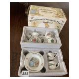 NEW IN BOX BEATRIX POTTER WEDGWOOD TEA SET